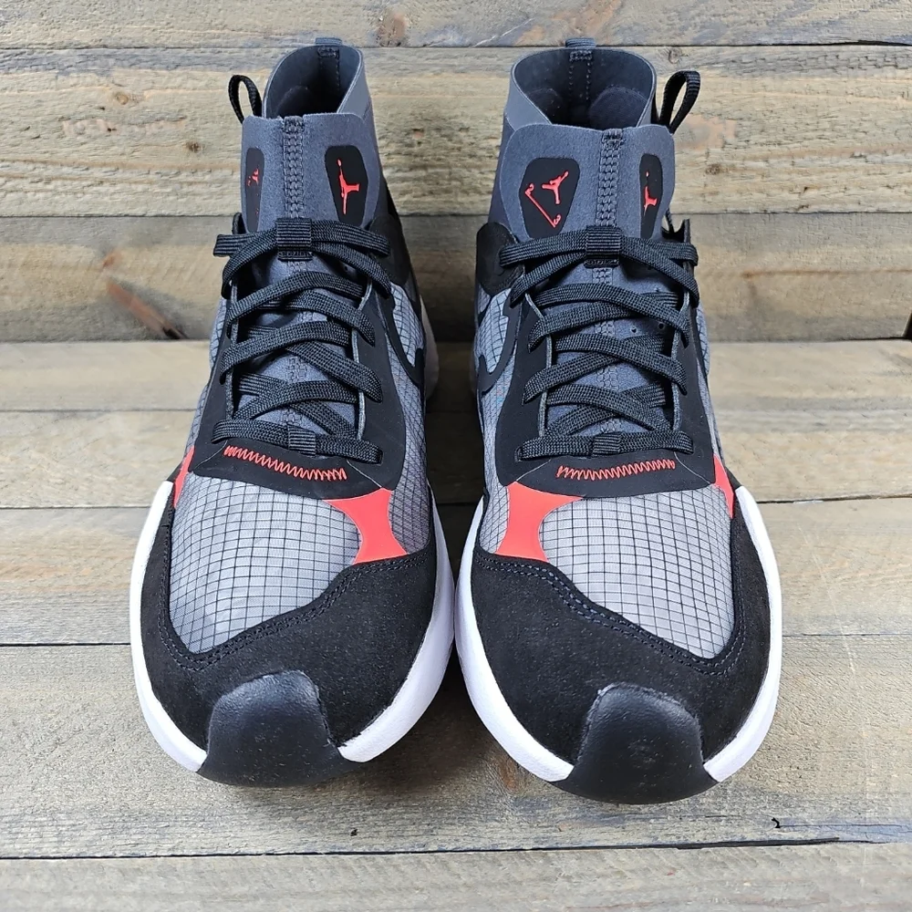 Nike Jordan Delta 3 Mid Men's Shoes Black/Chili Red/ White